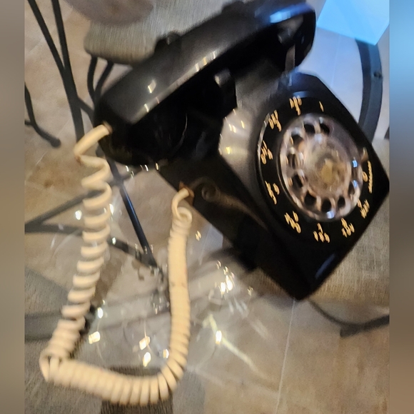 Vintage Stromberg Carlson Rotary Telephone Black Phone - Picture 2 of 11